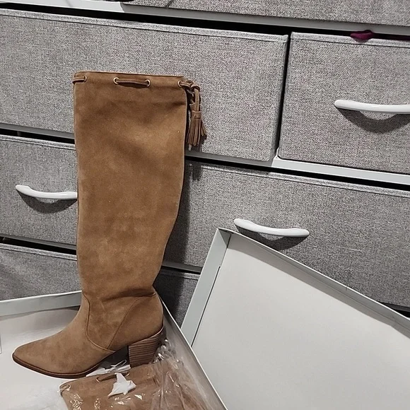 Sole Society boots tan - Picture 3 of 4